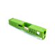 Gun Cuts Juggernaut Slide for Glock 26, Optic Cut, Zombie Green, GC-G26-JUG-ZGR-RMR