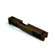 Gun Cuts Raider Slide for Glock 26, No Optic Cut, Battleworn Copper, GC-G26-RAI-COPBW-NO