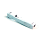 Gun Cuts Raider Slide for Glock 26, No Optic Cut, Stormtooper White, GC-G26-RAI-SWH-NO
