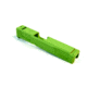 Gun Cuts Raider Slide for Glock 26, No Optic Cut, Zombie Green, GC-G26-RAI-ZGR-NO