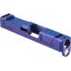 Gun Cuts Raider Slide for Glock 26, Optic Cut, Arctic Laser Blue, GC-G26-RAI-ALS-RMR