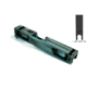 Gun Cuts Raider Slide for Glock 26, Optic Cut, Battleworn Robbins Egg Blue, GC-G26-RAI-REBBW-RMR