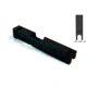 Gun Cuts Raider Slide for Glock 26, Optic Cut, Graphite Black, GC-G26-RAI-GBL-RMR