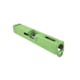 Gun Cuts Roswell Slide for Glock 19, No Optic Cut, Zombie Green, GC-G19-ROS-ZGR-NO