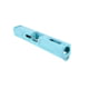 Gun Cuts Roswell Slide for Glock 19, Optic Cut, Robbins Egg Blue, GC-G19-ROS-REB-RMR
