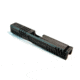 Gun Cuts Shift Slide for Glock 19, No Optic Cut, Battleworn Silver, GC-G19-SHF-CSIBW-NO