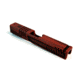 Gun Cuts Shift Slide for Glock 19, No Optic Cut, Battleworn USMC Red, GC-G19-SHF-UREBW-NO