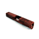 Gun Cuts Shift Slide for Glock 19, No Optic Cut, Battleworn USMC Red, GC-G19-SHF-UREBW-NO
