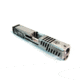 Gun Cuts Shift Slide for Glock 19, No Optic Cut, Battleworn White, GC-G19-SHF-SWHBW-NO