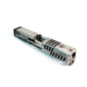 Gun Cuts Shift Slide for Glock 19, No Optic Cut, Battleworn White, GC-G19-SHF-SWHBW-NO