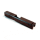 Gun Cuts Shift Slide for Glock 19, No Optic Cut, Black Cherry Bomb, GC-G19-SHF-BCB-NO