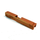 Gun Cuts Shift Slide for Glock 19, No Optic Cut, Copper, GC-G19-SHF-COP-NO