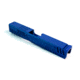 Gun Cuts Shift Slide for Glock 19, No Optic Cut, NRA Blue, GC-G19-SHF-NBL-NO