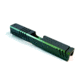 Gun Cuts Shift Slide for Glock 19, No Optic Cut, Radioactive Green, GC-G19-SHF-RGR-NO
