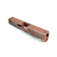 Gun Cuts Shift Slide for Glock 19, No Optic Cut, Rose Gold, GC-G19-SHF-RGO-NO