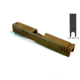 Gun Cuts Shift Slide for Glock 19, Optic Cut, Coyote Tan, GC-G19-SHF-CTA-RMR