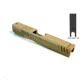 Gun Cuts Shift Slide for Glock 19, Optic Cut, Desert Sand, GC-G19-SHF-DSA-RMR