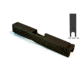 Gun Cuts Shift Slide for Glock 19, Optic Cut, Midnight Bronze, GC-G19-SHF-MBR-RMR