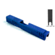 Gun Cuts Shift Slide for Glock 19, Optic Cut, NRA Blue, GC-G19-SHF-NBL-RMR