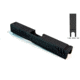 Gun Cuts Shift Slide for Glock 19, Optic Cut, Sniper Gray, GC-G19-SHF-SGR-RMR