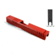 Gun Cuts Shift Slide for Glock 19, Optic Cut, USMC Red, GC-G19-SHF-URE-RMR