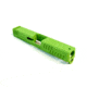 Gun Cuts Shift Slide for Glock 19, Optic Cut, Zombie Green, GC-G19-SHF-ZGR-RMR