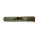 Gun Cuts Viper Slide for Glock 19, No Optic Cut, Midnight Bronze, GC-G19-VIP-MBR-NO