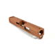 Gun Cuts Viper Slide for Glock 19, No Optic Cut, Copper, GC-G19-VIP-COP-NO