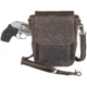 Gun Tote'n Mamas Concealed Carry Distressed Leather Cross Body Satchel, Brown, GTM-CZY/80