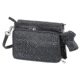 Gun Tote'n Mamas Concealed Carry Embroidered Lambskin Cross-Body Shoulder Bag, Black, 9x7x3.375in 0637210