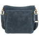 Gun Toten Mamas Distressed Leather Slim X-Body RFID Purse - Womens, Blue, GTM-CZY-98/BLUE