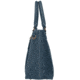 Gun Toten Mamas Distressed Leather Town Tote - Womens, Blue, GTM-CZY-51/BLUE