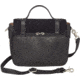Gun Toten Mamas Satchel, Cowhide With Suede - Womens, Black, GTM-36/BK