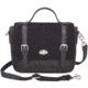Gun Toten Mamas Satchel, Cowhide With Suede - Womens, Black, GTM-36/BK