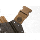 GunfightersINC Kenai Chest Holster, Glock 17/22/31 Open End, MAS Grey/Coyote, Coyote Harness, Left Hand, KN-G17O-040222