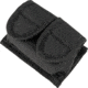 Gunmate Double Speedloader Case Black Hook &amp; Loop Closure, Clam 22000C