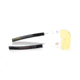Gunnar Optiks PPK Full Rim Advanced Video Gaming Glasses, Snow/Onyx Frame Finish, Snow, Full Rim PPK-00701