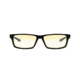 Gunnar Optiks Riot Glasses, Rectangular Shape, Onyx/Amber RIO-00101