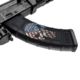 GunSkins AK-47 Magazine High-Perfomance Vinyl Skin, GS Skull America, CU-98059-AK47MS-AMSK