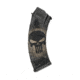 GunSkins AK-47 Magazine Skin, Skull Black, ak-47-mag-skin-skull-black