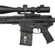 GunSkins AR-10 Magazine Skin, Molon Labe Black, ar-10-mag-sk-mln-labe-black