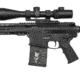 GunSkins AR-10 Magazine Skin, Molon Labe Black, ar-10-mag-sk-mln-labe-black