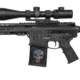 GunSkins AR-10 Magazine Skin, Skull America, ar-10-mag-skin-skull-america