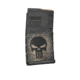 GunSkins AR-10 Magazine Skin, Skull Black, ar-10-mag-skin-skull-black