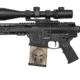 GunSkins AR-10 Magazine Skin, Skull Tan, ar-10-mag-skin-skull-tan