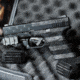 GunSkins Glock 19 Pistol Skin Premium Vinyl Wrap, GS America Grey, CU-98059-GLOCK19-AMGR