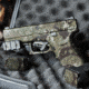 GunSkins Glock 19 Pistol Skin Premium Vinyl Wrap, Kryptek Transitional, CU-98059-GLOCK19-TRAN