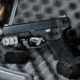 GunSkins Glock 19 Pistol Skin Premium Vinyl Wrap, Kryptek Typhon, CU-98059-GLOCK19-TYPN