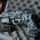 GunSkins Glock 19 Pistol Skin Premium Vinyl Wrap, Muddy Girl Serenity, CU-98059-GLOCK19-SRNT