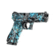 GunSkins Glock 19 Pistol Skin Premium Vinyl Wrap, Muddy Girl Serenity, CU-98059-GLOCK19-SRNT